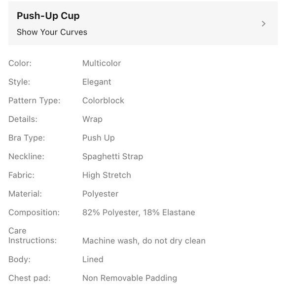 2/$40 ๐ธ๐ป Color Block Twist Push Up One Piece Swimsuit ๐ค - Picture 11 of 11